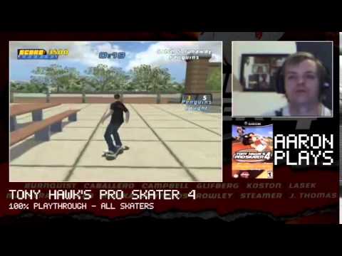 Aaron Plays (LIVE): Tony Hawk's Pro Skater 4 (GCN) - Part 7