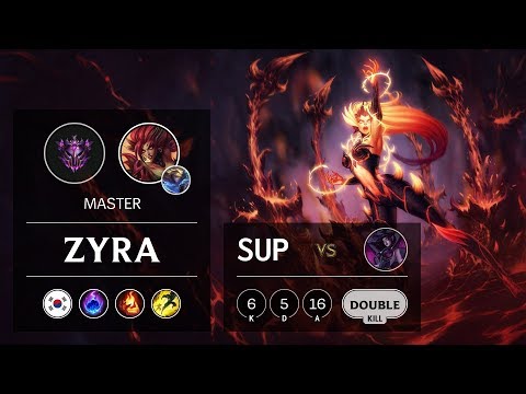 Zyra Support vs Morgana - KR Master Patch 9.22