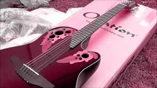 Video thumbnail for Unboxing  Ovation 12 String 2021  (Brand of USA) by Artist Benz 2020