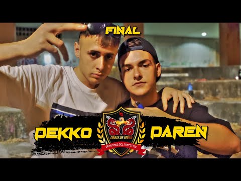 DEKKO vs DAREN - FINAL @dragonesdelfreestyleintern8614