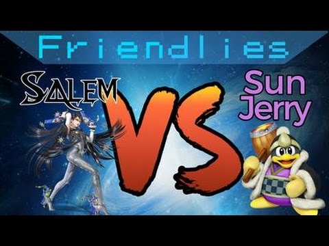 【SSB4】SunJerry (Dedede) vs Salem (Bayonetta) Friendlies Set