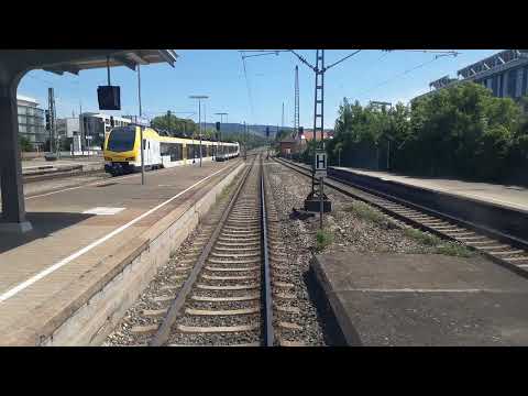 Über die Schulter des Lokführers: RB 13 Stuttgart Hbf - Ellwangen