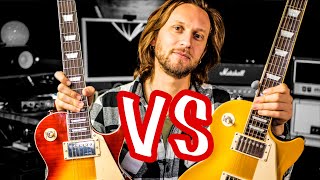 Video thumbnail for BUDGET LES PAUL Challenge - Epiphone Les Paul Standard VS Vintage V100 by The Guitalian
