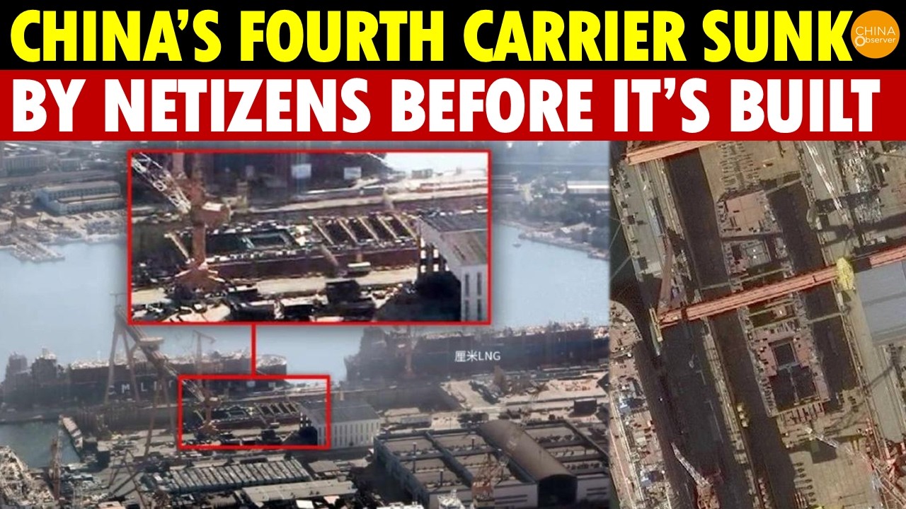 China’s Fourth Carrier Sunk by Netizens Before It’s Built—Not Nuclear, Just Talk Power