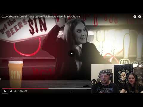 Legends unite! Couple reacts to Ozzy Osbourne feat. Eric Clapton "One of these Days"