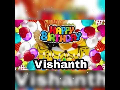 happy birthday to you vishanth 🎉🥳🫵🏼🎂🎂 #happybirthday #capcut ‎ ‎@happybirthday 