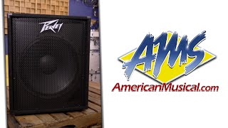 Video thumbnail for Peavey PV118 Overview - Peavey PV118 PA Subwoofer by American Musical Supply