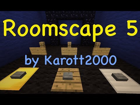 Minecraft - Roomscape 5 Trailer (1.8 Puzzle Map) | 100 Subscribers Special