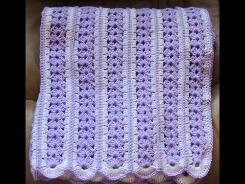 Crochet – Manta de Bebé