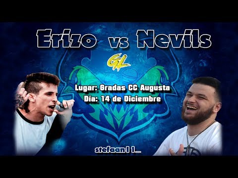 ERIZO VS NEVILS BATALLÓN ESCRITO GOLDEN LINES