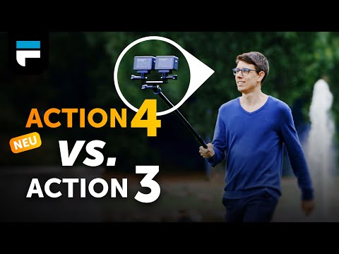 DJI Osmo Action 4 vs. Action 3 – Neue Action-Kamera | Review deutsch