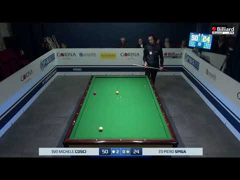 Cosci Michele VS Spiga Piero Giorgio - 20° Campionato Italiano Desio