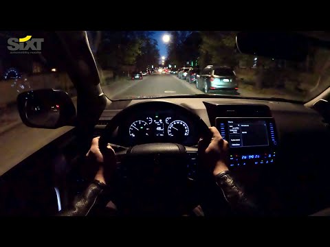 2022 Toyota Land Cruiser "Prado" | Night POV Test Drive