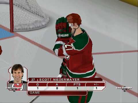 NHL 2K6 (PCSX2) Gameplay // Red Wings (CPU) @ Devils (P1)