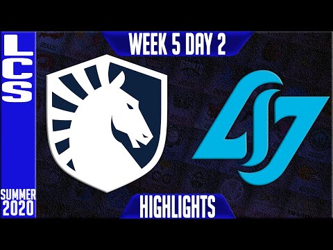 TL vs CLG Highlights | LCS Summer 2020 W5D2 | Team Liquid vs Counter Logic Gaming