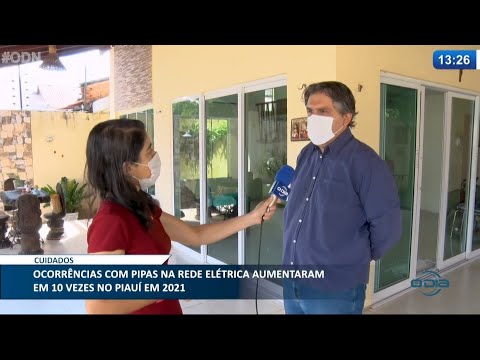 Ocorrências com pipas na rede elétrica aumentaram em 10 vezes no Piauí este ano 20 05 2021