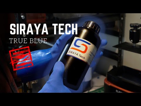 SIRAYA Tech True Blue Castable Resin Review