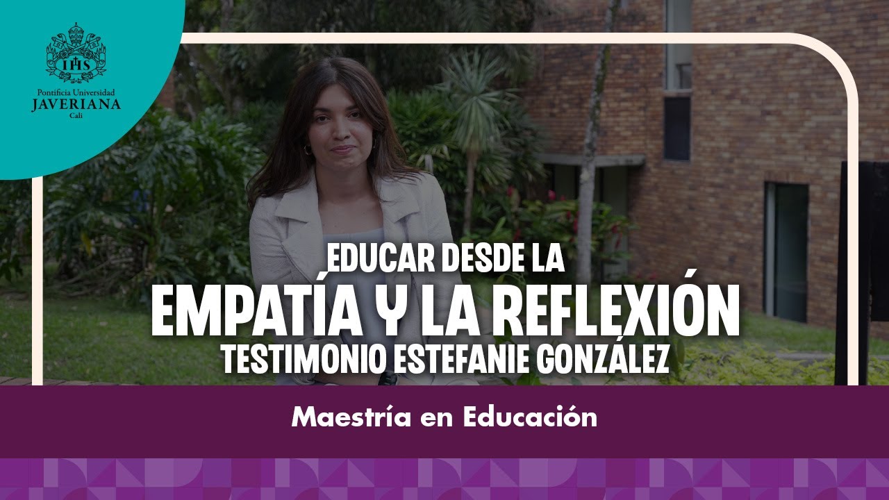 ¿Qué significa realmente educar? 🍎✨ Para Estefanie González, egresada de la Maestría en Educación de la Javeriana Cali, enseñar va mucho más allá de transmitir conocimiento: es un acto de encuentro, comprensión y transformación.Su paso por la maestría le permitió fortalecer su mirada crítica frente al sistema educativo, comprender los desafíos reales de los docentes y aprender a diseñar propuestas pedagógicas que reconocen las necesidades, emociones y realidades de los estudiantes. 💬📚