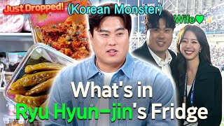 Download lagu One of MLB's Top Pitchers 🔥 What's in Korean Monster Ryu Hyun-jin's Fridge ⚾ mp3