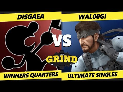 Smash Ultimate Tournament - Disgaea (Game & Watch) Vs Wal00gi (Snake) The Grind 109 SSBU W. Quarters