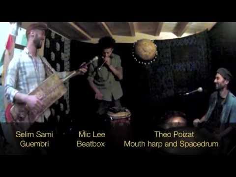ALCHIMIX first video - guembri ( gnawa bass), human beatbox , mouth harp and hand pan !