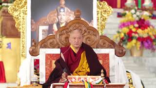 37th Kagyu Monlam, His Eminence Gyaltsab Rinpoche Teaching, 1st Day