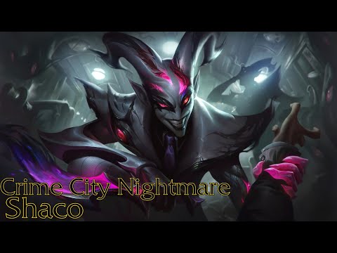 New Shaco  Skin - Crime City Nightmare Shaco Skin - Pre-Release...