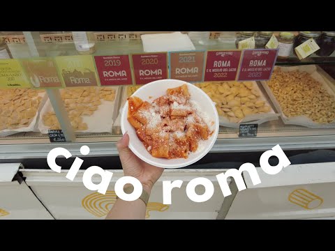 roma | osteria da fortuna, mercado testaccio, hosteria grappolo d'oro, grom & giolitti
