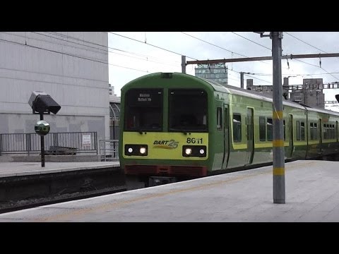 8510 Class Dart Train number 8611 - Pearse Station, Dublin