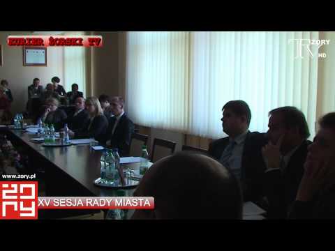 XV SESJA RADY MIASTA