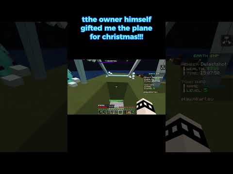 OWNR of EARTHSMP GAVE ME A PLANE for XMAS?!