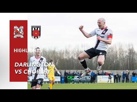 Darlington 3-0 Chorley - National League North - 2021/22
