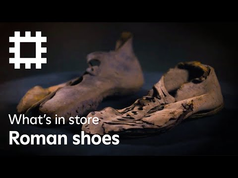 店內有什麼？羅馬鞋 (What's in store? Roman Shoes)