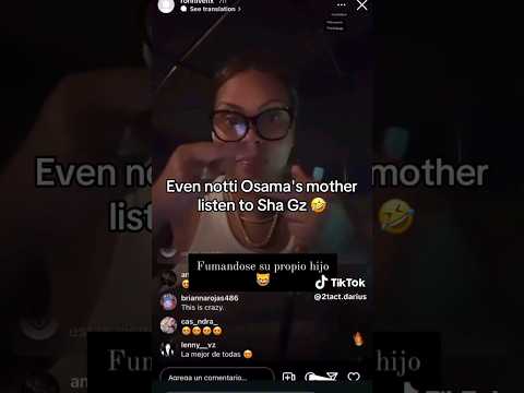 Aint No way Notti Osama's Mom was listening to Sha Gz 💀 #ytshorts #ddosama #jllegend #drillmusic