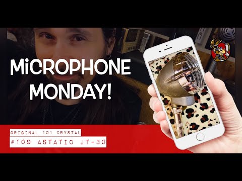 Chicago Blues Harp Mic Demo - Astatic JT-30 on Microphone Monday 109, Blues Harp