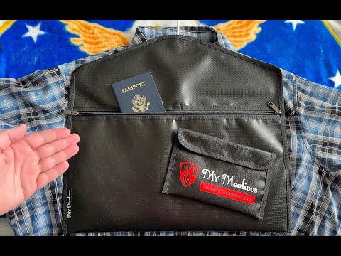 Hanger Diversions Safe Invisible Hanging Wallet Holder with Secret Compartments Perfect for Home Offices or Travel Use Pliable File Planner video review thumbnail