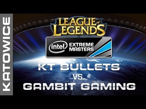 KT Bullets vs. Gambit Gaming - Semifinal Map 1 - IEM Katowice 2014 - League of Legends