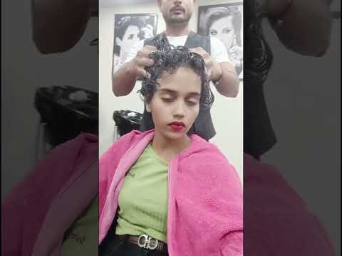 Hair spa at parlour | Shocking result 😱#spa #parlour #haircare #ashortaday #shorts #viralshorts