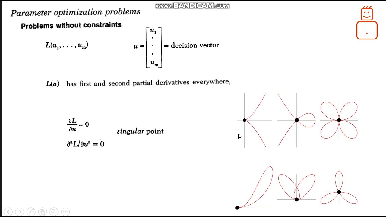 Parameter Optimization Problems – Part 1: Problems with no Constraints