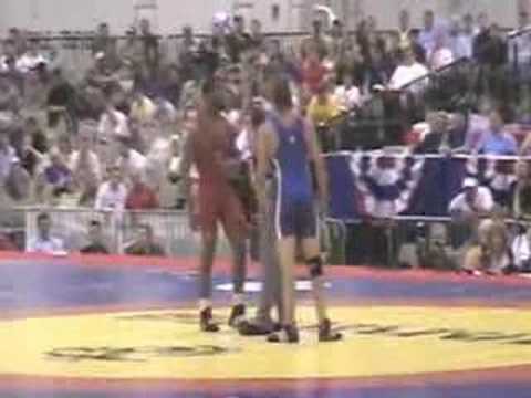 74kg Ben Askren vs Tyrone Lewis 2008 US Nationals Finals