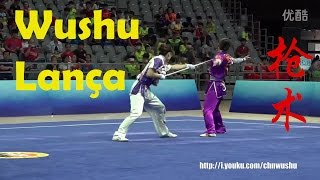 Compeonato Wushu 2016 -  Dupla feminina - Lança (枪术)