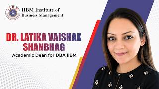 DBA Insights with Dr. Latika Shanbhag
