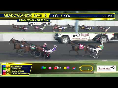 July 31, 2021 - Hambletonian Oaks Elimination 1