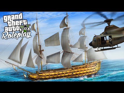 PIRATES VS THE MILITARY - GTA RP