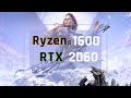 Horizon Zero Dawn on RTX 2060 & Ryzen 5 1600 | High x Optimal Settings