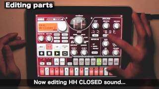 Video thumbnail for KORG iELECTRIBE for iPad : Quick Start by KORG apps