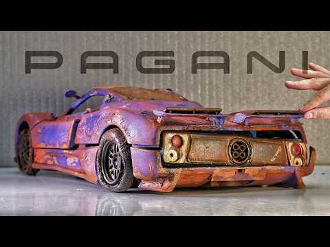 Abandoned Pagani Zonda Full Restoration | Restoration Hypercar Pagani Zonda C12 S