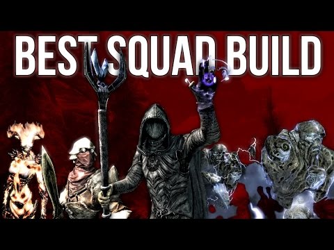 Best Squad Build - The Captain - Skyrim Builds