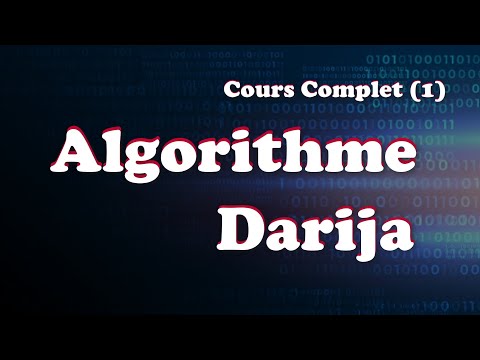 #web_coding #darija #algorithme  #youcode  1/ Algorithme Cours Complet Partie (1) Darija