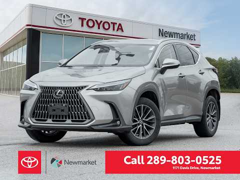 2024 Lexus NX 350 AWD in Silver for sale at Newmarket Toyota in Newmarket, ON